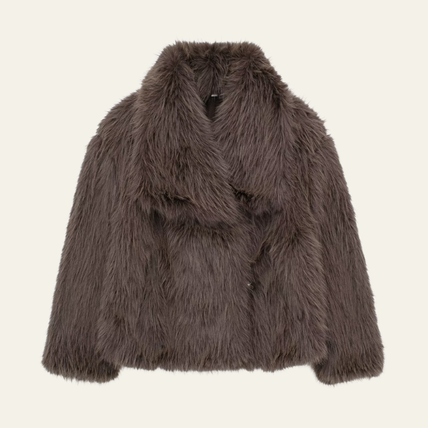 MONACO FAUX FUR COAT