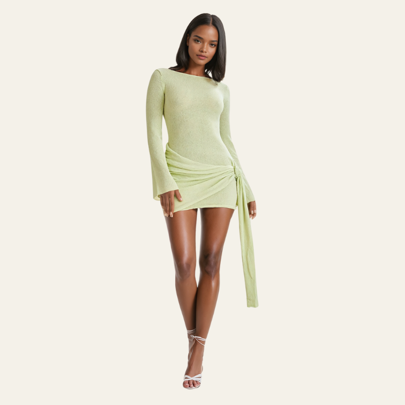 ST TROPEZ KNIT MINI DRESS