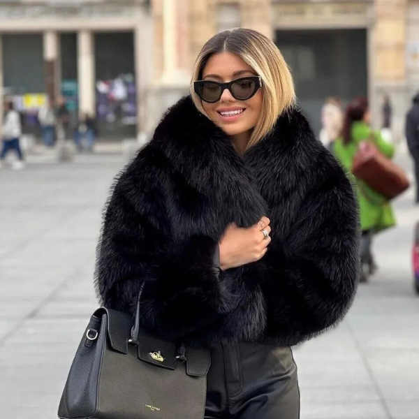 CANNES FAUX FUR JACKET