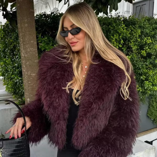 CAPRI FAUX FUR COAT