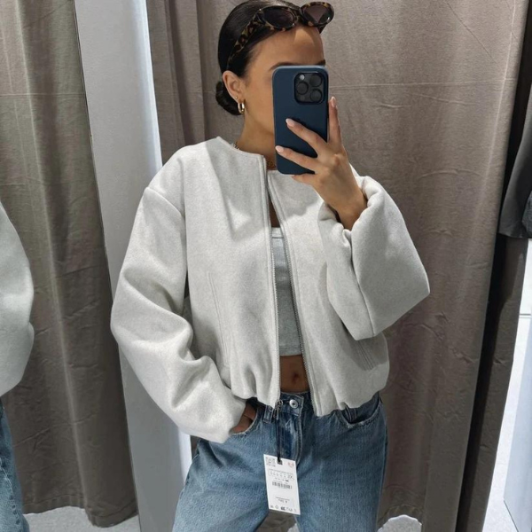 CAPRI SOFT BOMBER JACKET