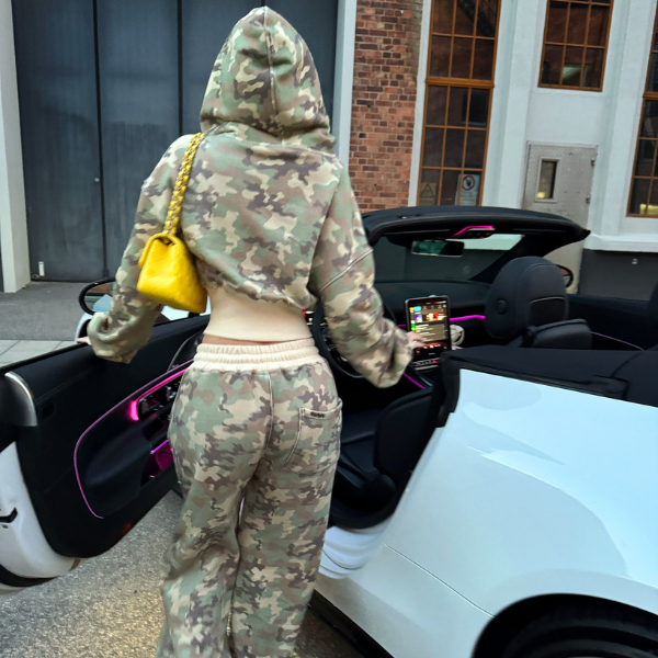 ST TROPEZ CAMO HOODIE