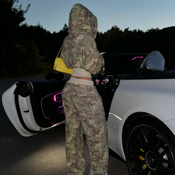 ST TROPEZ CAMO HOODIE