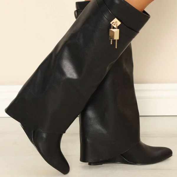 LAKE COMO LEATHER BOOTS