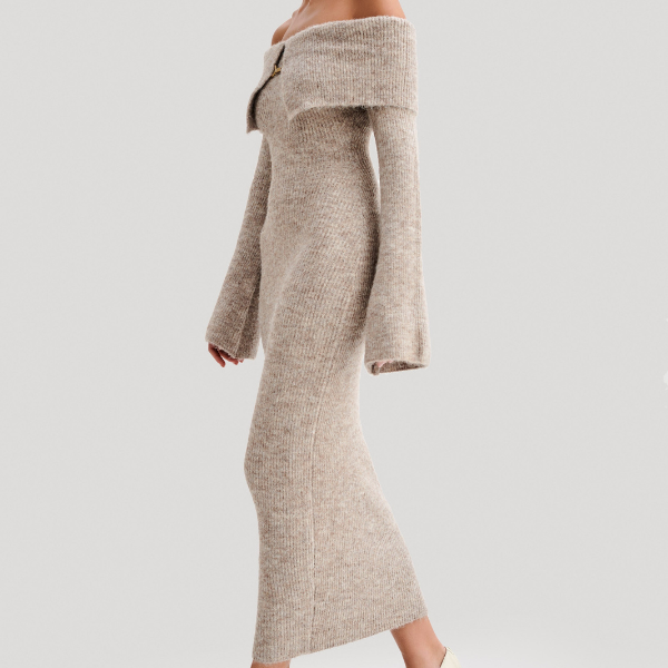 ROME KNIT MIDI DRESS