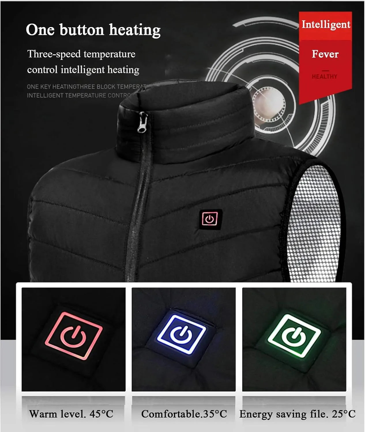 GENEVA HEATED BODYWARMER